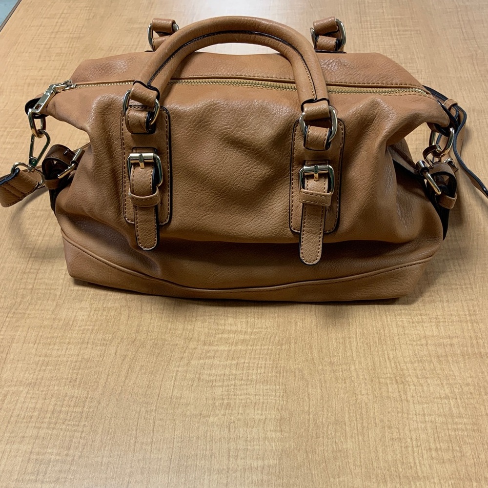 Urban Expressions Bianca Expressions Buckle-Detailed Satchel Bag